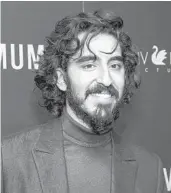  ?? CHARLES SYKES/INVISION ?? Dev Patel was given the chance to narrate a new National Geographic show, “India From Above,” as he quarantine­d at his home in Los Angeles.