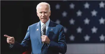  ??  ?? ADEPT: President Joe Biden’s tax plan contains provisions to prevent tax inversions and includes proposals for limiting tax deductions for multinatio­nals engaged in tax arbitrage.