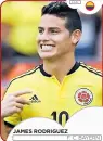  ??  ?? El colombiano de 26 años se ha encargado de hacer goles y encantar con su sonrisa.