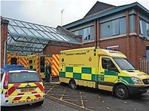  ?? ?? ●●Improving ambulance turnaround times at A&E has earned one of the places on the awards shortlist