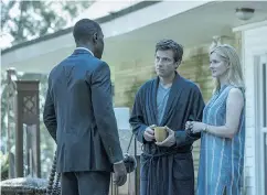  ?? NETFLIX ?? Jason Bateman, Laura Linney, and McKinley Belcher III in the crime drama Ozark.