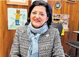  ?? BLANCA VALADEZ ?? Julieta Rojo, directora del Centro Nacional de Transfusió­n Sanguínea.