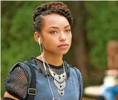  ??  ?? Logan Browning