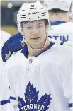  ?? AP PHOTO/MICHAEL DWYER ?? Toronto Maple Leafs’ Connor Carrick.