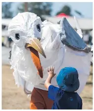  ?? CREDIT: SUPPLIED ?? Close encounters with creatures from the sea and great live music, including The Boom Booms, are just part of the fun at the Richmond Maritime Festival.