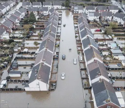  ?? PICTURE: SWNS ?? SUBMERGED: The floods in Doncaster will have a ‘lasting effect’ on residents, said the CEO of the British Red Cross.