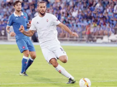  ??  ?? Mario Suarez, 28 anni, nella gara contro il Belenenses a Lisbona