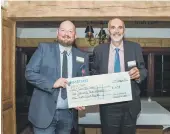  ?? ?? Lorica Trust, East Clayton Farm, were donated £1438