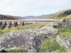  ??  ?? Landmark Glen Lednock Dam is part of the Breadalban­e Hydro Scheme
