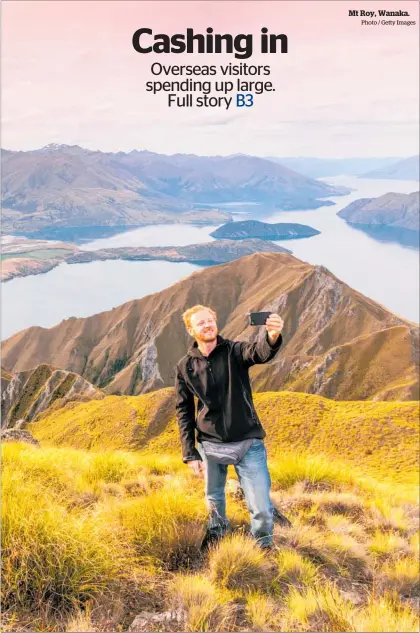  ?? Photo / Getty Images ?? Mt Roy, Wanaka.