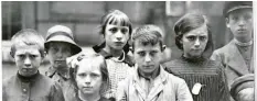  ?? Foto: National Archives and Records Administra­tion (Nara)/wikimedia commons/dpa ?? Auch für Kinder war der Erste Weltkrieg eine schwere Zeit. Dieses Bild entstand vor etwa 100 Jahren in Frankreich nahe Paris. Es zeigt Flüchtling­skinder.