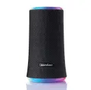  ??  ?? The Anker Soundcore Flare 2 is a budget workhorse with cool neon features.