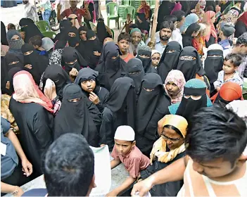  ?? — DC ?? Suffering from viral fever and other disease, patients in large numbers wait at Fever hospital on Wednasday.