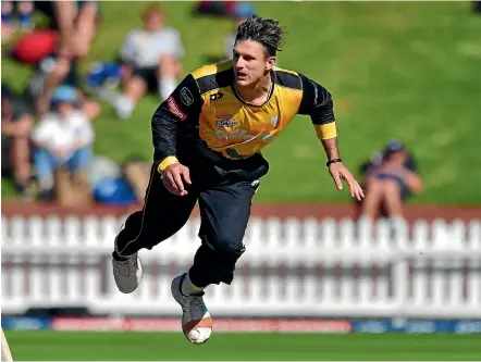  ?? PHOTOSPORT ?? Strong domestic form for Wellington has earned fast bowler Hamish Bennett a Black Caps recall.