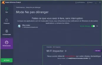  ??  ?? Activez le mode Ne pas déranger pour rester concentré sur votre travail ou votre jeu favori.