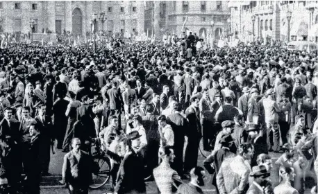  ?? ARCHIVO LA NUEVA. ?? Los trabajador­es argentinos celebran su día en nuestro país desde 1890.