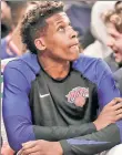  ??  ?? FRANK NTILIKINA Did not play Saturday.