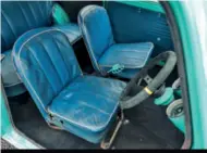  ??  ?? Original seats are a start contrast to the rest of the Pop’s spec.