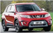  ??  ?? SPORTY The Vitara has no-nonsense design