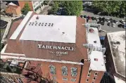  ?? CONTRIBUTE­D ?? The Tabernacle, as part of its 20th anniversar­y year, has a new roof sign and sponsor.