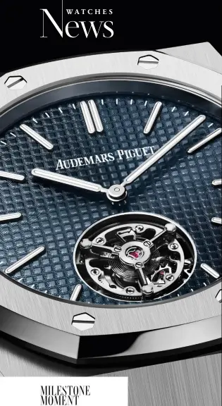  ?? ?? Audemars Piguet Royal Oak Selfwindin­g Flying Tourbillon Extra-thin RD#3