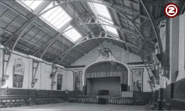  ??  ?? Elwick Road in 1958. By 1965, the beautiful Corn Exchange had been flattened and plans submitted by insurer Commercial Union for a replacemen­t building had been approved. This view gives an idea of the way the Corn Exchange’s interior looked. If it...