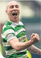  ??  ?? Celtic skipper Scott Brown