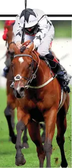  ?? GETTY IMAGES ?? Quality: two-year-old Dandalla shows her turn of speed