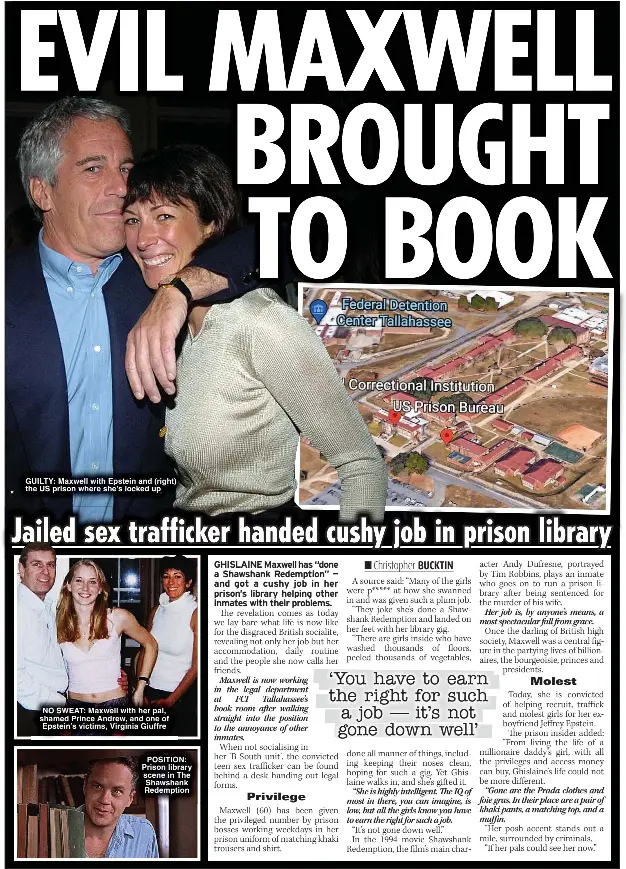 EVIL MAXWELL BROUGHT TO BOOK - PressReader