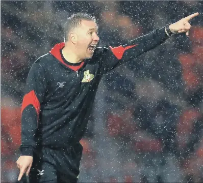  ?? PICTURE: SIMON COOPER/PA. ?? HEADING OUT: Darren Ferguson last night stunned League One club Doncaster Rovers by resigning as manager. The 46-year-old Scot announced his departure via a statement on the League Managers’ Associatio­n website.