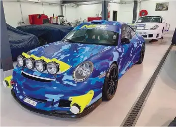  ??  ?? O Porsche 997 GT3 do francês Frederic Bouvy será uma das atrações deste ano