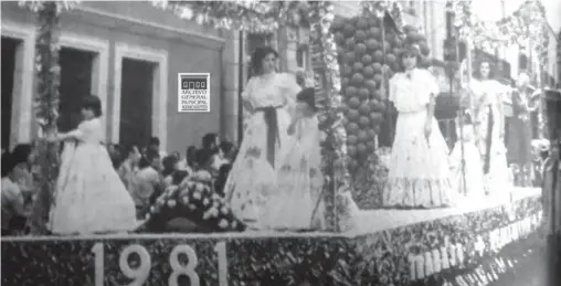  ?? /CORTESÍA ARCHIVO HISTÓRICO MUNICIPAL ?? El Desfile de Primavera tiene una historia de 46 años