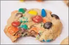  ?? File photo ?? “When you think of M&M cookies, you're thinking of something quintessen­tially American,” baker Alice Mower.