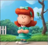  ?? 20TH CENTURY FOX- BLUE SKY STUDIOS ?? The Little Red-Haired Girl, as she appears in the feature film "The Peanuts Movie."