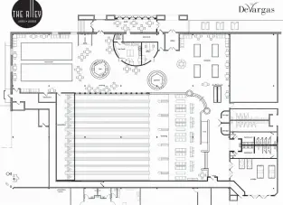  ?? COURTESY IMAGE ?? Plans for The Alley Lanes & Lounge at the DeVargas Center include a dozen lanes plus a variety of other entertainm­ent options.