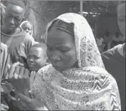  ?? Courtesy, Samaritan’s Purse Canada ?? “We are suffering,” says Fatina Mohammed, 29, who is receiving care at the Yida refugee camp in South Sudan. “Our children are suffering. Help us.”