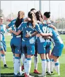  ?? RCD ESPANYOL ?? Las jugadoras del Espanyol