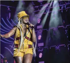  ??  ?? Mary J. Blige performs at the 2018 Essence Festival at the Mercedes-Benz Superdome on Saturday, in New Orleans. PHOTO BY AMY HARRIS/INVISION/AP