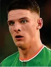  ??  ?? Switch: Declan Rice