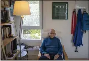  ?? ARIEL SCHALIT — THE ASSOCIATED PRESS ?? Holocaust survivor Maurice Gluck poses for a photo in his home in Ya’ad, northern Israel.