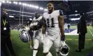  ?? Photograph: Ron Jenkins/AP ?? Micah Parsons was a formidable presence for the Cowboys.