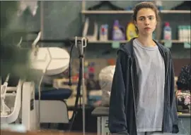 ?? Ricardo Hubbs Netf lix ?? MARGARET QUALLEY stars in the Netflix series inspired by Stephanie Land’s memoir. “Maid” has sparked conversati­ons about poverty and domestic abuse.
