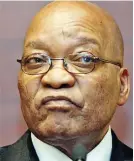  ??  ?? President Jacob Zuma