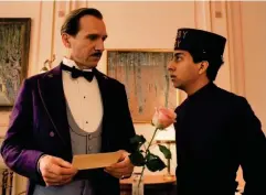 ?? (Shuttersto­ck) ?? Ralph Fiennes played the lothario, Monsieur Gustave, to octogenari­ans in ‘The Grand Budapest Hotel’