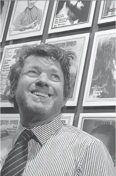  ?? PHOTOS: HELAYNE SEIDMAN/THE WASHINGTON POST/FILES ?? Jann Wenner has denounced the biography he had asked Joe Hagan to write.