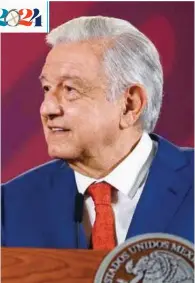  ?? FOTOS: ?? El presidente López Obrador y el candidato de MC dieron sus posturas.
ESPECIALES