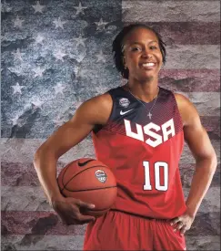  ?? Sean M. Haffey / Getty Images ?? Tamika Catchings is one of nine inductees for the Naismith Basketball Hall of Fame’s Class of 2020.