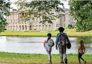  ?? ?? ● National Trust propeties Dunham Massey (top) and Lyme Park