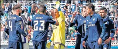  ??  ?? HACE 505 DÍAS. La racha del Madrid empezó en Anoeta el 30 de abril de 2016.