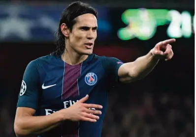  ?? PHOTO SHUTTERSTO­CK CITY-PRESSE ?? Pour voir tous les matchs du PSG d’edinson Cavani, il faudra s’abonner à RMC Sport, Canal+ et Bein.